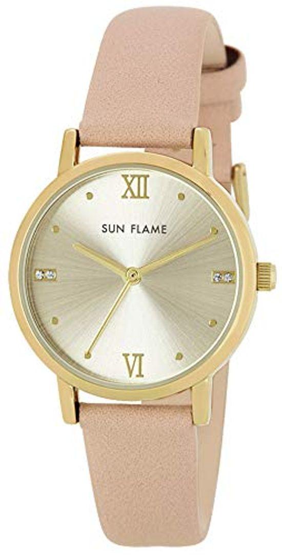 

[Sunflame] SUNFLAME Japanese Fashion Watch Sunray Dial Pink MJL-B10-PI