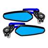 Vibration Proof Motorcycle Rearview Mirror Expanded Visual Range Glares Resistant Mirror Effortlessly Setups
