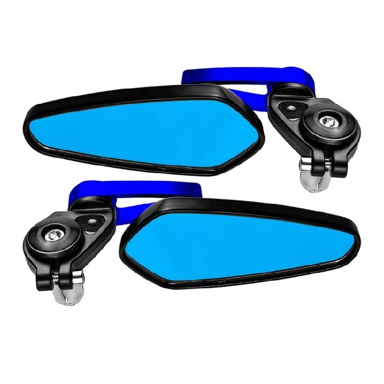 Vibration Proof Motorcycle Rearview Mirror Expanded Visual Range Glares Resistant Mirror Effortlessly Setups