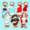 TreasuringU Neue Jesus Plüschpuppe Cartoon Maria Stofftier Weiches Araber Plüschtier Heimdekoration Kindertag Geschenk