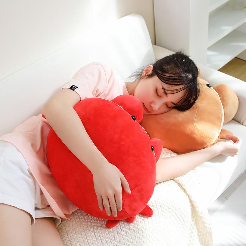 Cartoon Simulation Bread Crab Pillow Plush Toy Doll Crab Doll