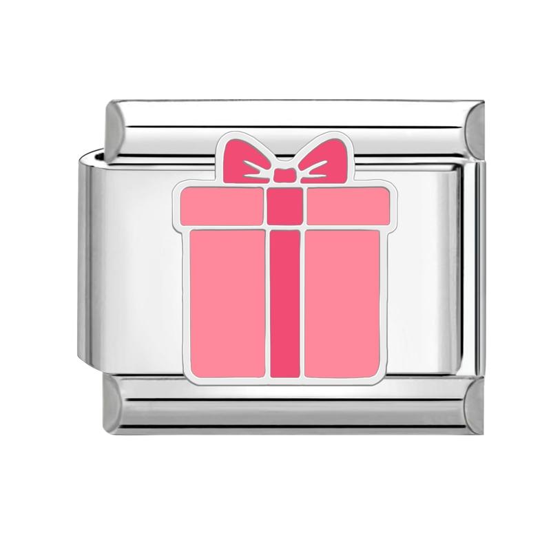 Fashion Devil Eyes Heart Star Flowers Italian Charm Links Stainless Steel Fit 9mm Bracelet Zircon DIY Making Gifts Wholesale