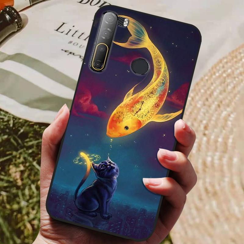 Per Custodia HTC Desire 20 Pro Custodia Telefono Cover in Silicone Per Custodia HTC Desire20 Pro per HTC U11 PLUS / U12 LIFE Bumper Funda Guscio