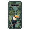 Shockproof Silicone Phone Case For Samsung Galaxy S10 5G/SM-G977N Soft Case Cover Cute Anti-knock Card Slot Back Cover