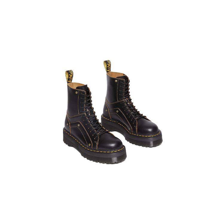 Dr. Martens Leather Casual Comfortable Mid-Calf Boots Women boots Black 31211001