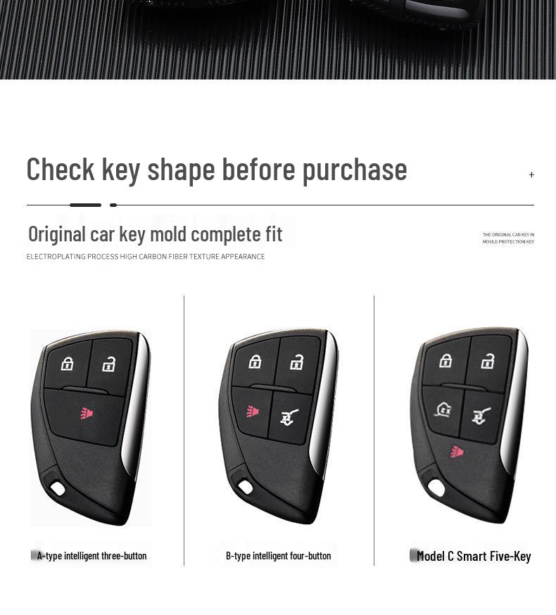 Buick Encore S Key Case: Fashionable Car Key Bag with Decorative Buckle.