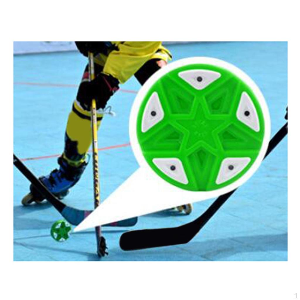 Inline-Rollhockeyball, Straßenball, Standard 76 mm x 25 mm, Eis für Vereinsspiele