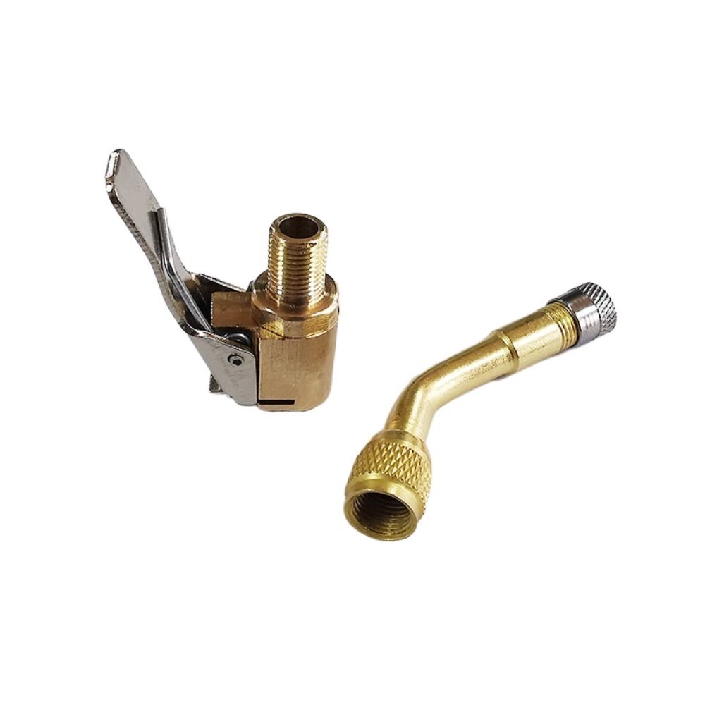 Adapter Tire Inflation Extension Tube Tyre Valve Extender Extension Rod Set Valve Core Nozzle