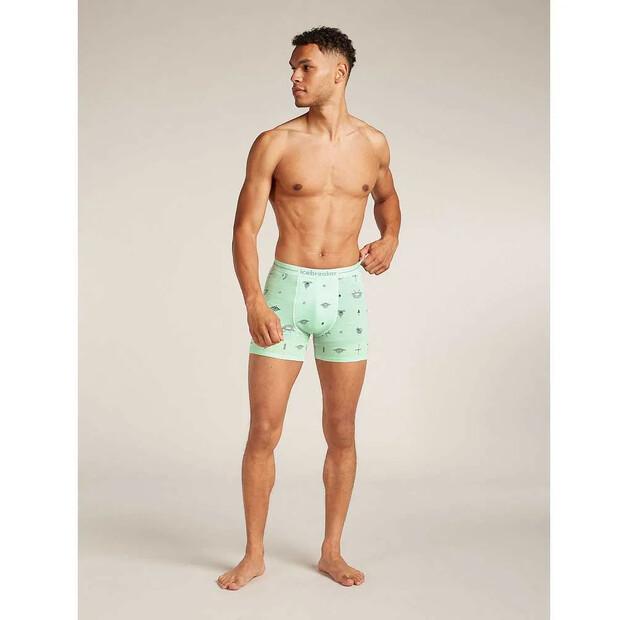 Icebreaker трусы-боксёры Merino 150 Anatomica Explore More