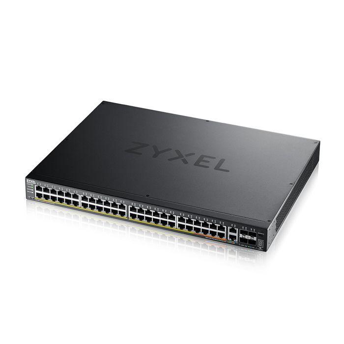 Switch - ZYXEL - XGS2220-54HP - 48 ports GbE - 6 ports 10G Uplink - L3 Access