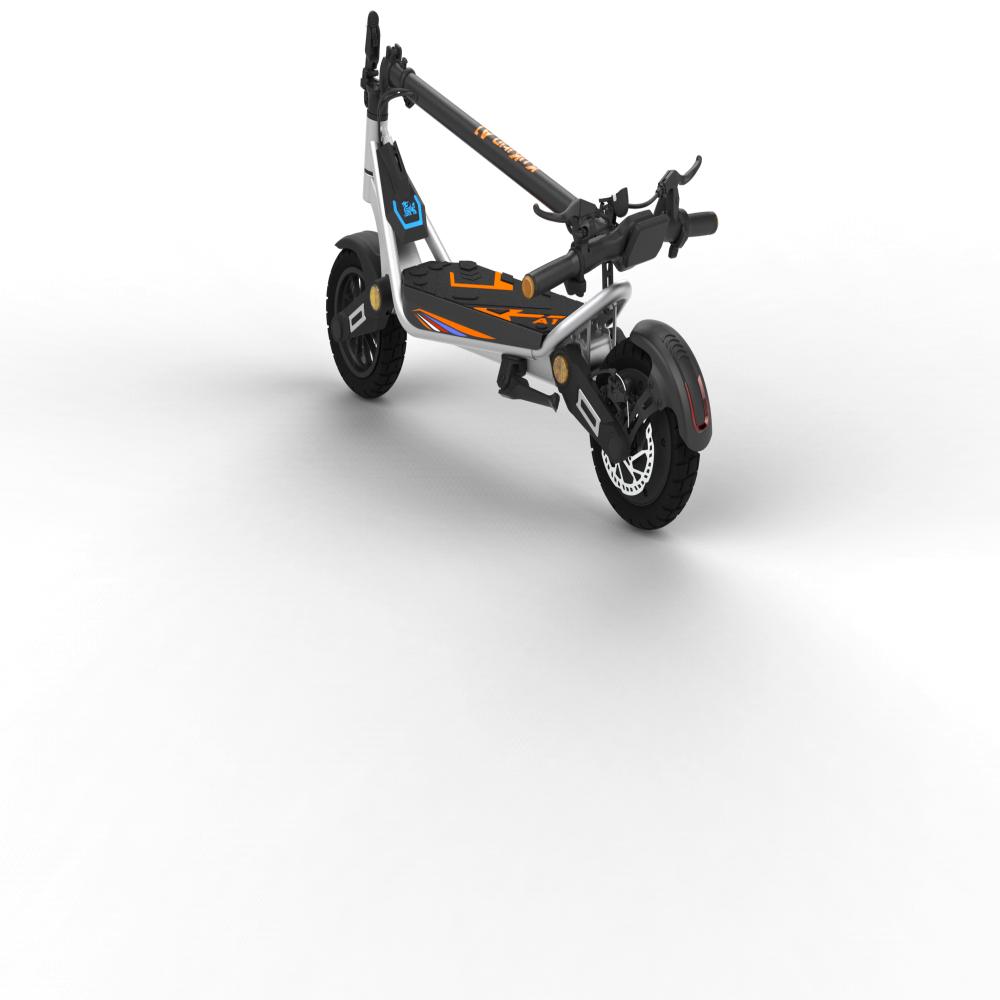 Kukirin A1 Urban Electric Scooter 800W,48V 13Ah, 45km/h, 10" Tyre, Dual Disc Brake, Full Shock Absorption, Fast Charging, Folding E-Bike for Adult
