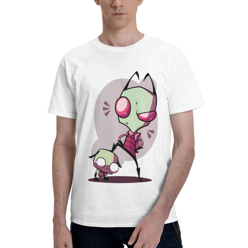 Men Women Zims Riding Gir Retro Neon Doodle Mayhem T Shirt Cotton Tops Short Sleeve Round Neck Tee Shirt Gift T-Shirt