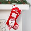 Christmas Stockings Party Favor Felt Candy Storage Bags Christmas Snowman Stockings For Mantel Stairs Tree Home Farmhouse Garden