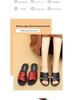 Genuine Leather Soft Sole Sandals for Women - Comfortable Non-Slip Flats for Middle-Aged and Elderly