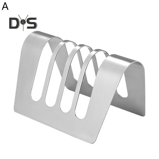 Stainless Steel Food Grade Rust Proof Toast Holder Toast Rack Multiple Slice Holes Loaf Stand Gadget Kitchen Accessories