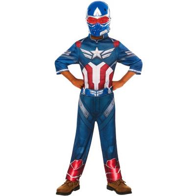 Capitão América: Conjunto de Fantasia Clássica Infantil/para Crianças Admirável Mundo Novo