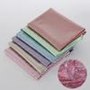 DIY 100x150cm Metallic Gold Foil Fabric Colorful Laser Apparel Cloth Shining Sewing Material Stage Performance Clothing