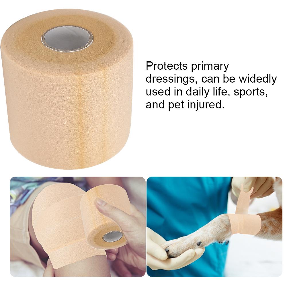 Self Adhesive Elastic Wound Tape Hypoallergenic Wrap Muscle Bandage Injure Support
