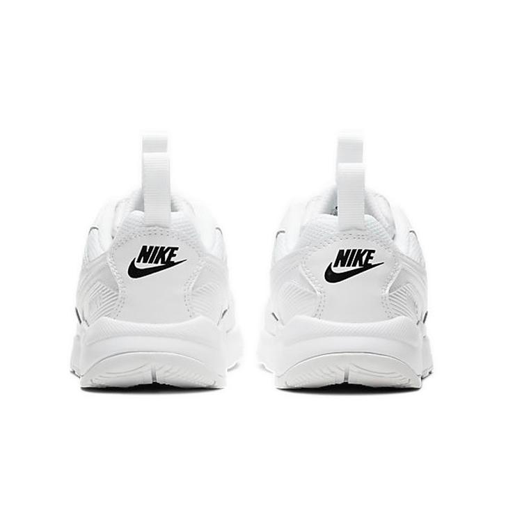 Nike Pegasus '92 Zoom Lite Slip Resistant Cushioning Low Top Kids' Running Shoes Pure White Children Aged 3 7 Years Old CK4078-100