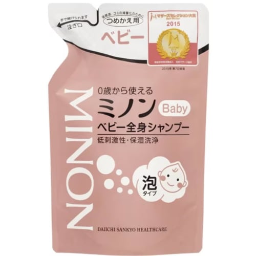 

MINON Baby Body Shampoo, Foam Type, Refill, 300ml (1 refill)