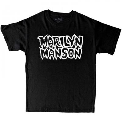 Marilyn Manson Childrens/Kids Classic Logo Cotton T-Shirt