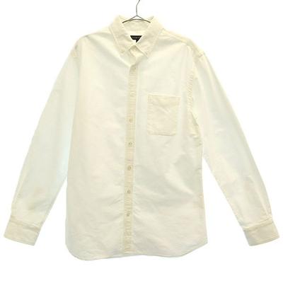 Wings+horns Long Sleeve Button Down Shirt M White Men's Used