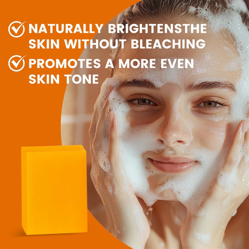 Savon Kojic pour l'hyperpigmentation et les points noirs, savon Kojic anti-points noirs, savon pour le visage, le corps, le bain et les mains, barres de savon nettoyantes pour le visage, 100 g