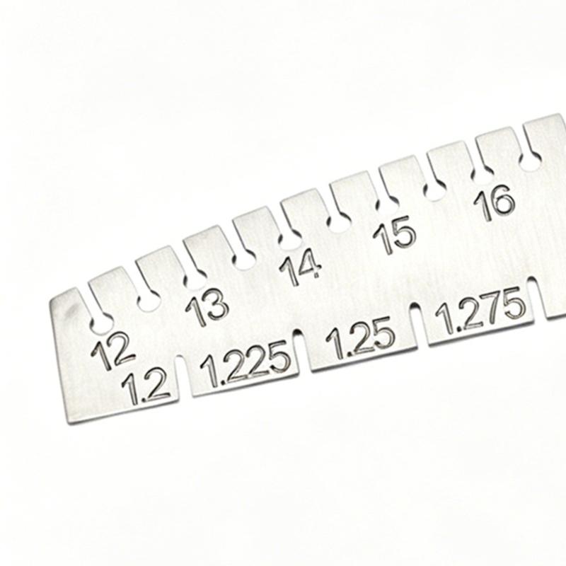Metal Piano String Gauge High Precisions Piano Tuning Tool Portable Keyboard Instrument Calibration Tool Easy to Use