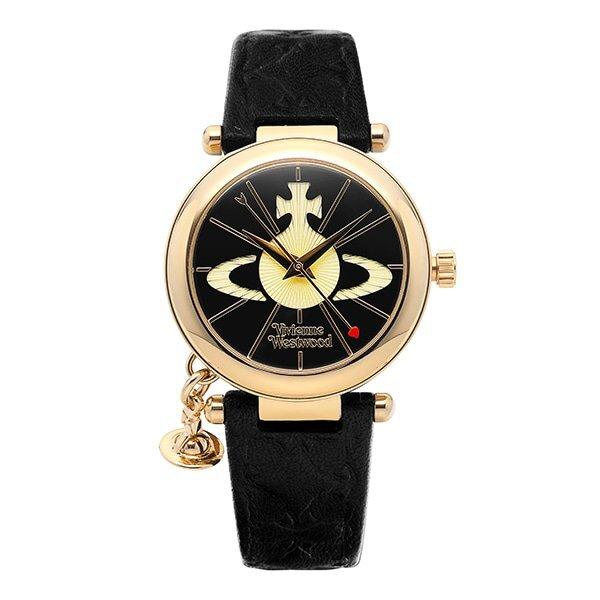 Vivienne WeStwood Damen S Lederuhr Vv006bkgd
