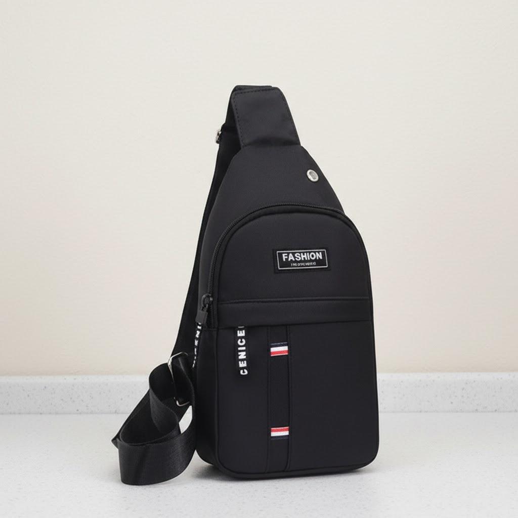 

Versatile Messenger Bag Large Capacity Sports Cycling Bag Multi-functional Chest Bag for Men Women