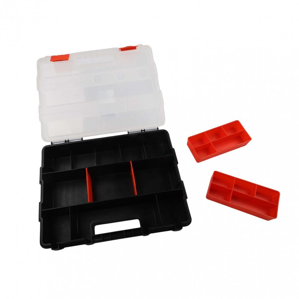 Hardware Parts Plastic Storage Box Toolbox Organizer Package Content
