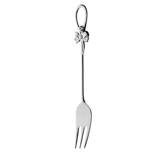 Takakuwa Metal Diamond Ribbon Hime Fork Silver 003082