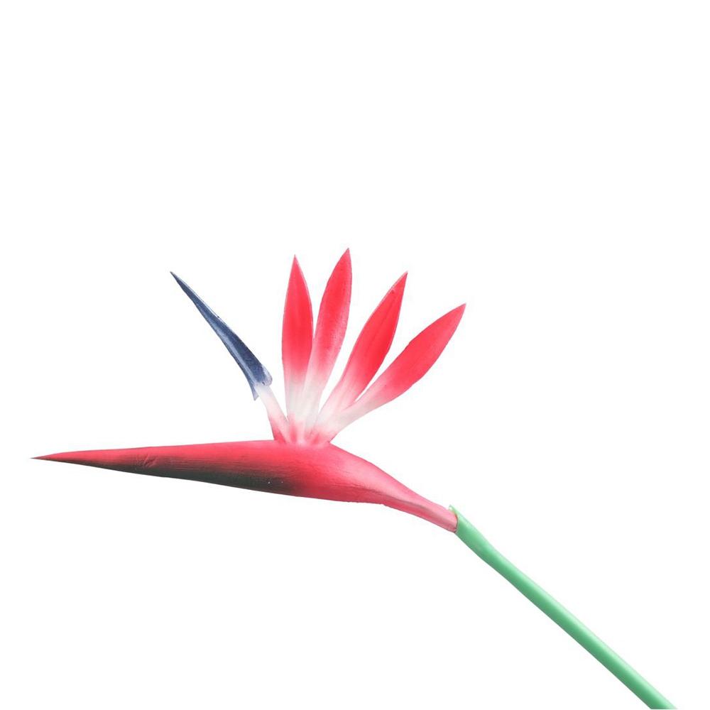 Long Stem Wedding Home Decor Silk Tropical Flowers Crane Latex Flowers Artificial Flowers