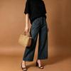 European, American Wide-leg and Thin Women's Clothing, Washed Water and Old Loose Straight Women's Jeans