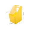 Practical Durable Plastic Hanging Pigeons Feeders for Bird Cages Easyly Installation Clean and Refill Space
