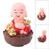 Glücklicher Buddha Statue mit Musik USB-Laden   Lautstärke Cartoon   Lachender Buddha Figur