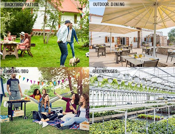 XPOWER FM-68WK Multi-purpose Oscillating Misting Fan with Built-In Water Pump and WT-45 Mobile Water Reservoir Wheels & Pump Air Circulators 45L Tank