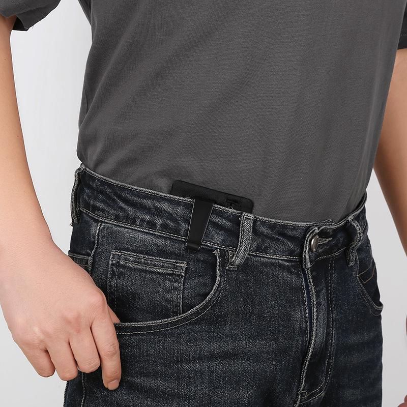 RFID Anti-Theft Waist Bag: Hidden Coin Purse & Card Holder for Outdoor Travel