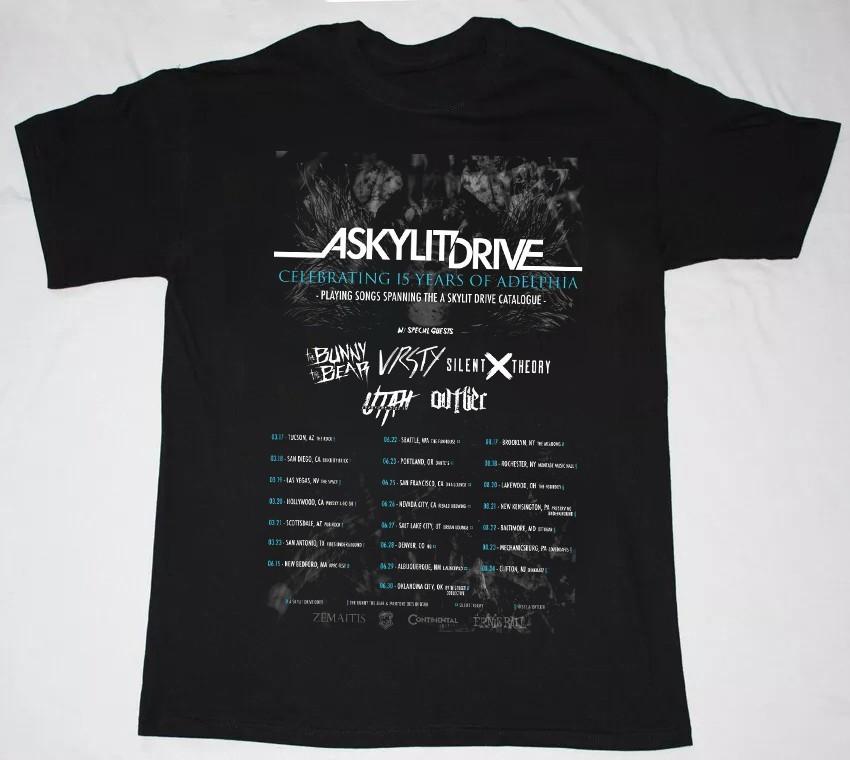 

A Skylit Drive tour with The Bunny The Bear Black Cotton Shirt FN1704 Unisex T-Shirt XXL