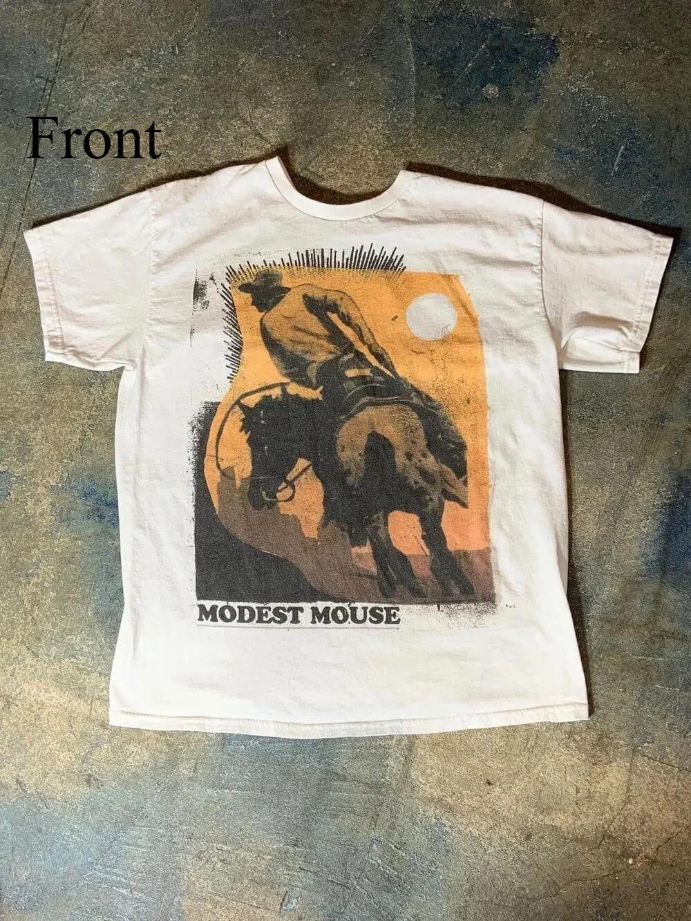 

Vintage Old 90s MDest The Mouses Retro Style White Tour Concert Album Unisex Tshirt S