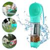 Tragbare Hundewasserflasche Für Kleine Große Hunde Reise Welpe Katze Trinknapf Outdoor Haustierwasserspender Futterautomat mit Schaufel