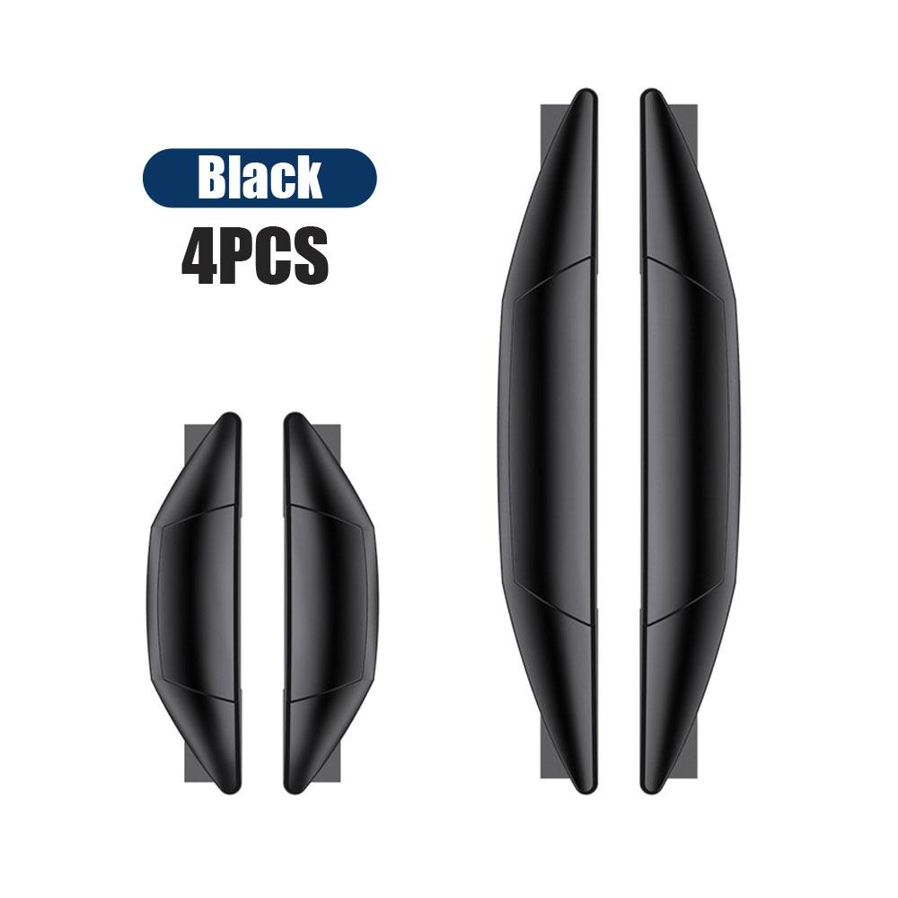4PCS Car Door Protector Guard Strip Scratch Protector Car Rubber Bumper Stickers Auto Door Edge Protection Car
