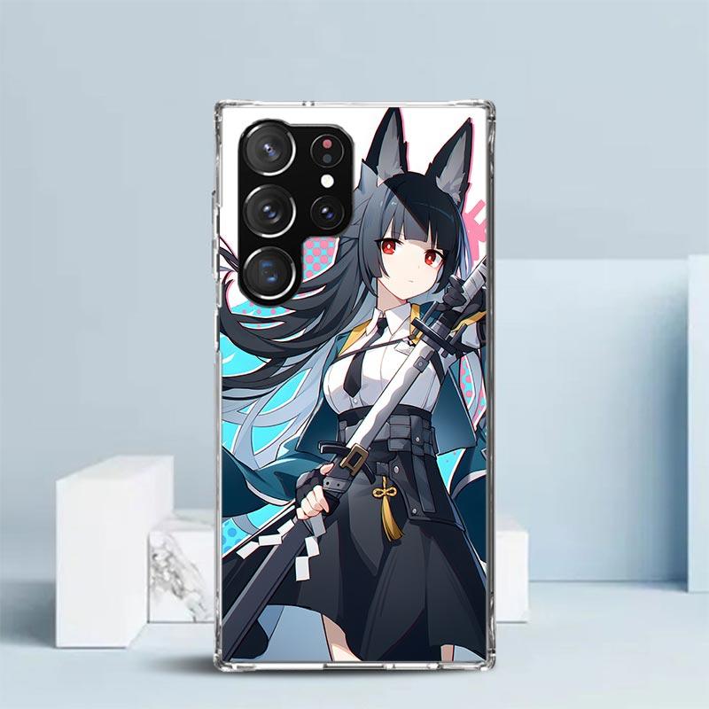 Hoshimi Miyabi Zenless Zone Zero ZZZ Soft Cover for Samsung Galaxy S25 Edge S26 S24 S23 Ultra Phone Case S22 S21 Plus S20 FE Pri