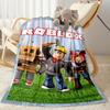 Roblox 180 Blanket Soft Warm Cozy Great for Couch Sofa Bed Four Seasons Universal Modern Style Unique Gift for Family and Friends Camping