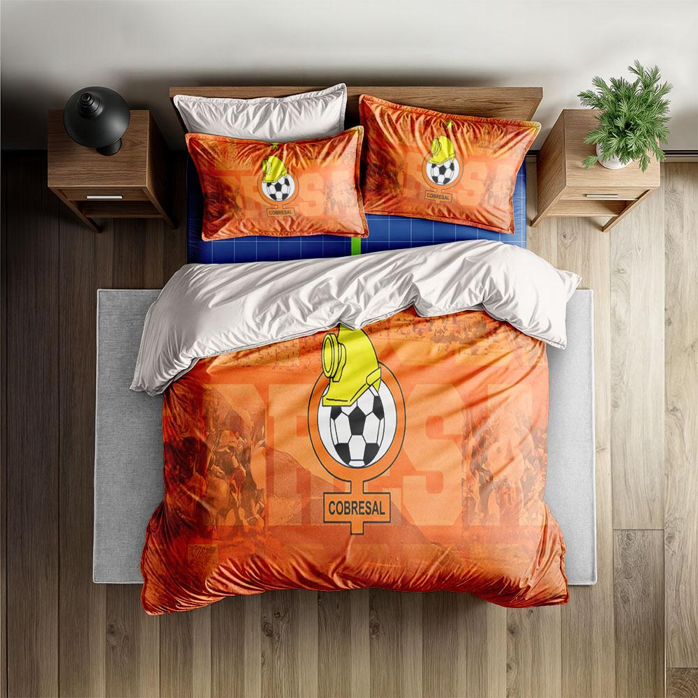 Club Deportes Cobresal Duvet Cover Set without sheet King Queen Double Full Twin Single Size Bed Linen Set