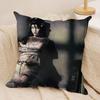 Yeule Evangelic Girl Cushion Cover Silky Short Plush DoubleSided Printed Pillow Case for Sofa All Seasons Home Decor Gift