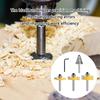 4pcs/set High Precise Rabbeting Routers Bit Set For Woodworking Projects 1/4Inch Round Shank 1/2 1/4 3/8in Depth Capacity