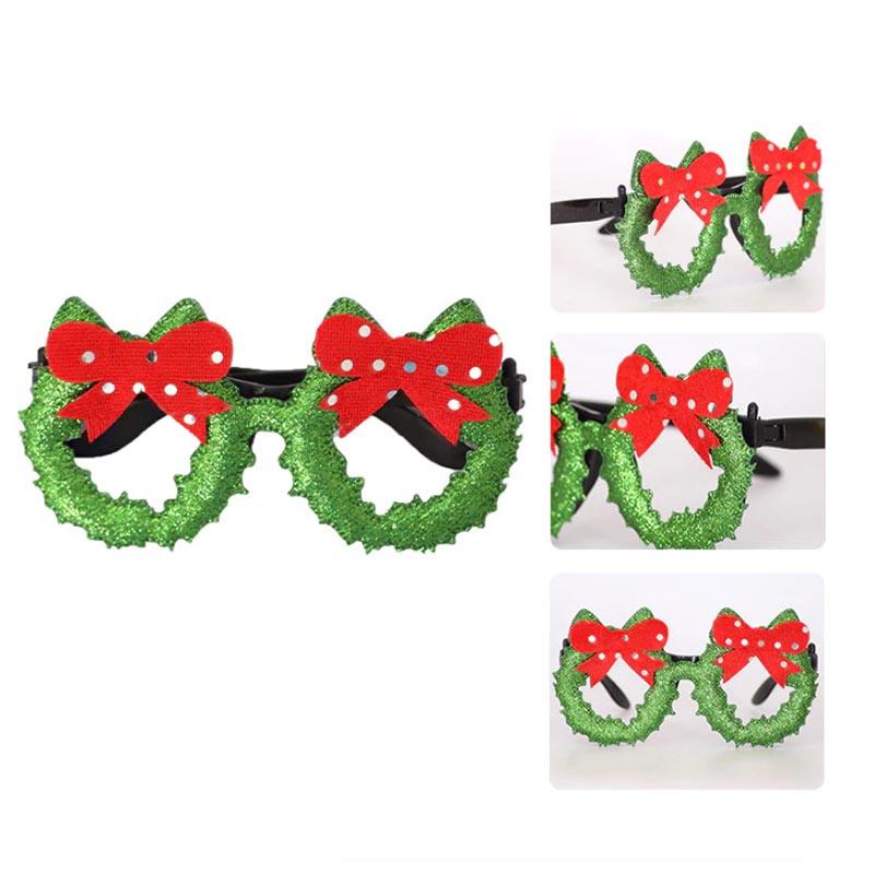 Украшение рождественской вечеринки Мультяшные детские очки Фестивальная вечеринка Детская — фото 4