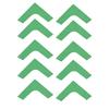 10 PCS Tennis Court Line Boundary Markers Right Angle Plane Landmark Court Marker for Football Badminton Green
