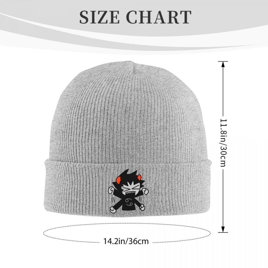 Homestucks Karkat Vantas Warm Knitted Cap Winter Knit Bonnet Hat Skullies Beanies Hip Hop Caps for Unisex